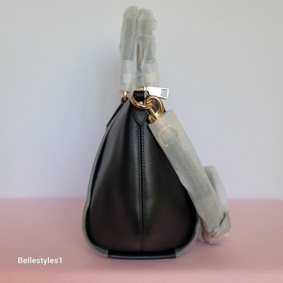 COACH Elise Badge Satchel In Jacquard & Refined Leather 🎈SPECIAL SALE $220.🎈 - Picture 7 of 16